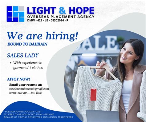 light & hope overseas placement agency, inc. photos|2 via de conta da light.